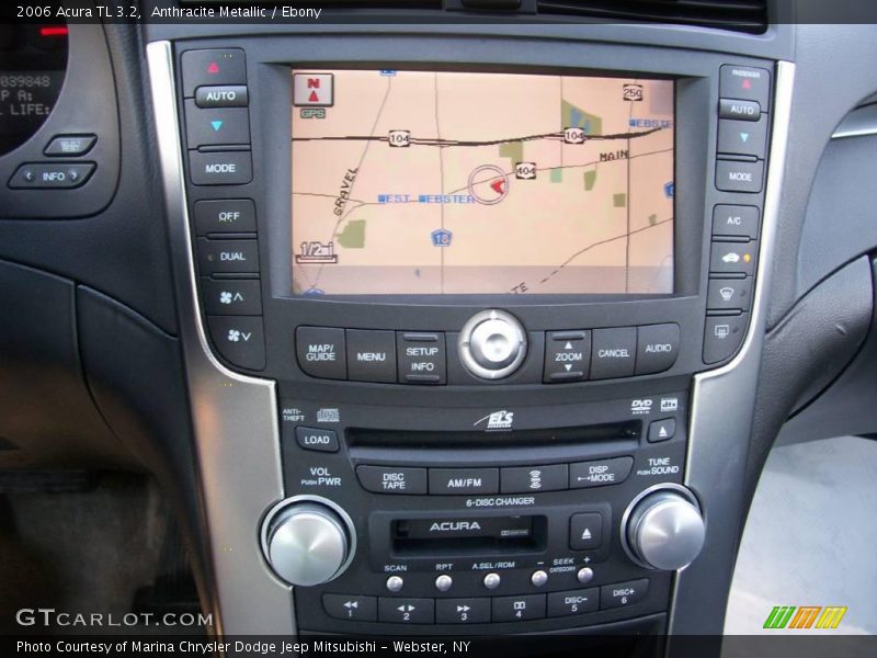 Anthracite Metallic / Ebony 2006 Acura TL 3.2