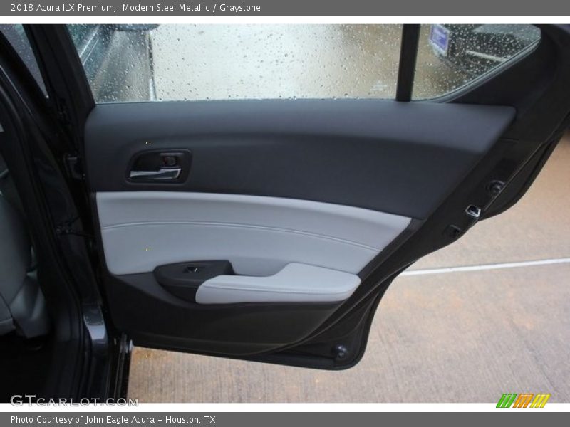 Modern Steel Metallic / Graystone 2018 Acura ILX Premium