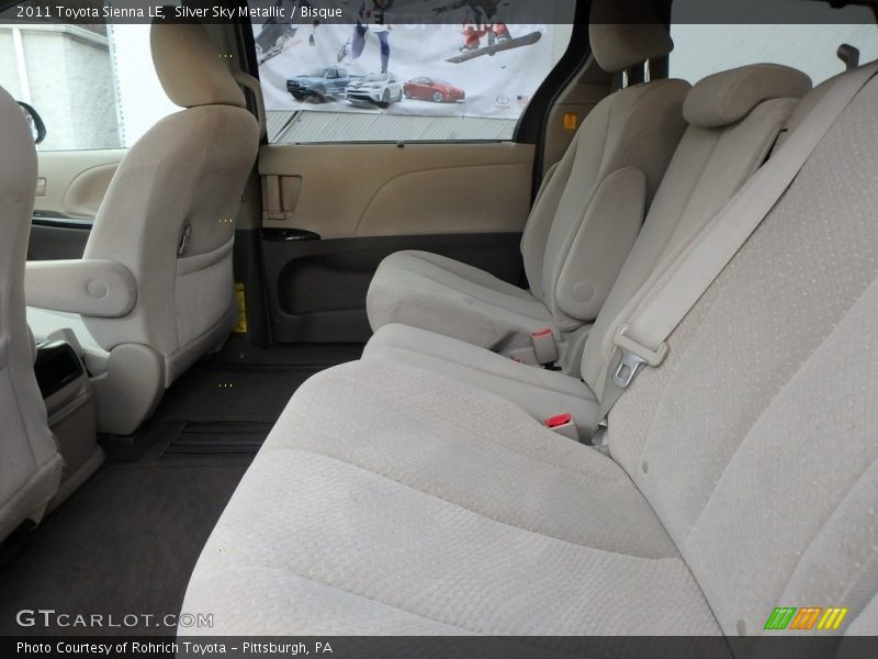 Silver Sky Metallic / Bisque 2011 Toyota Sienna LE