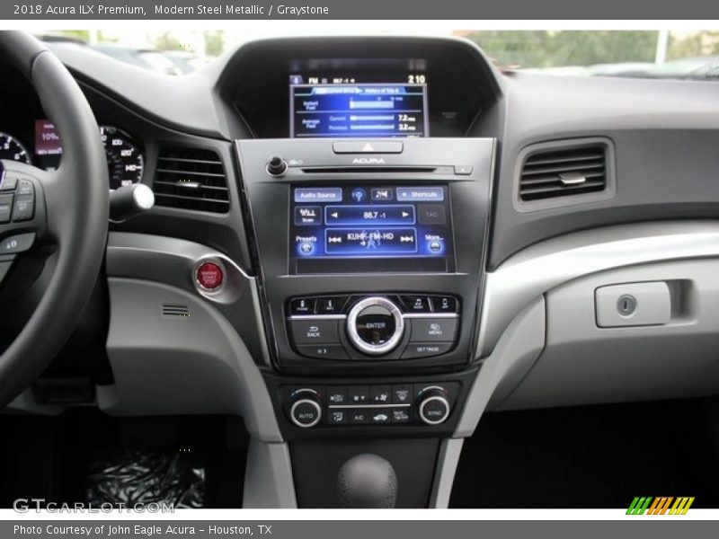 Modern Steel Metallic / Graystone 2018 Acura ILX Premium