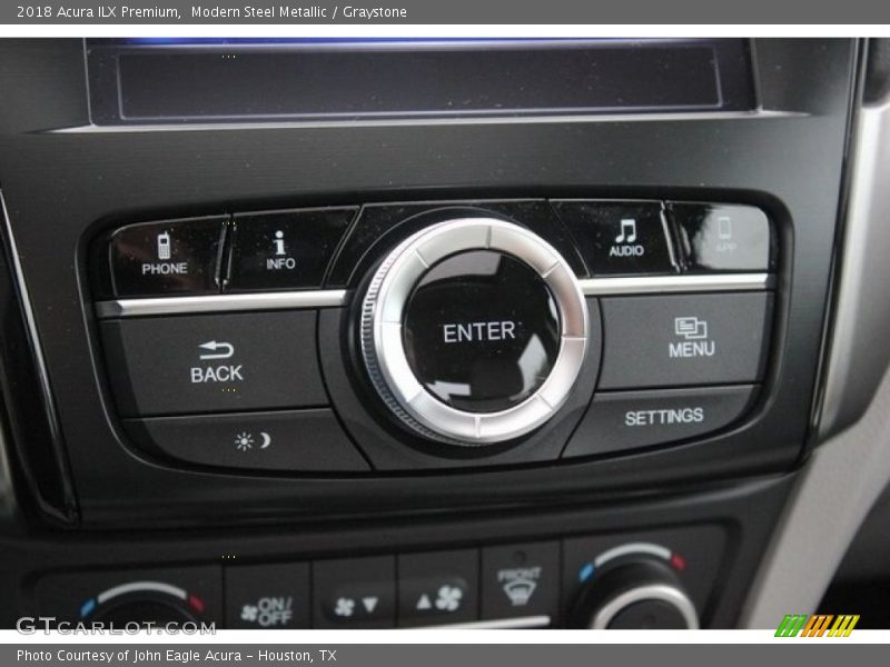 Modern Steel Metallic / Graystone 2018 Acura ILX Premium