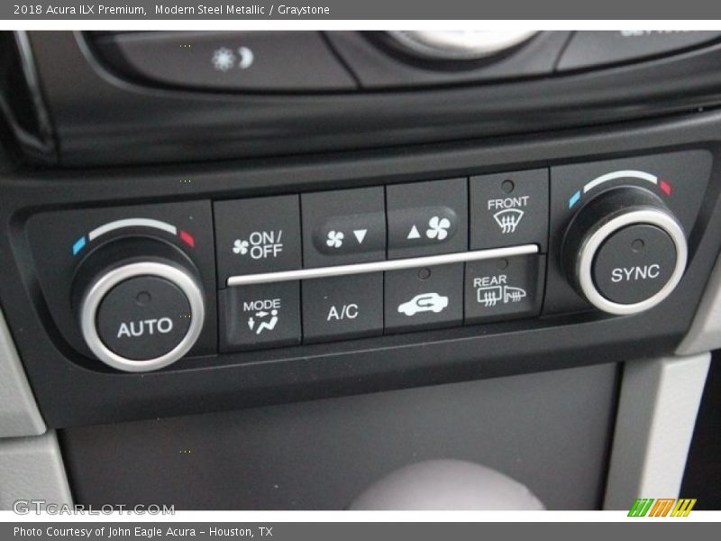 Modern Steel Metallic / Graystone 2018 Acura ILX Premium