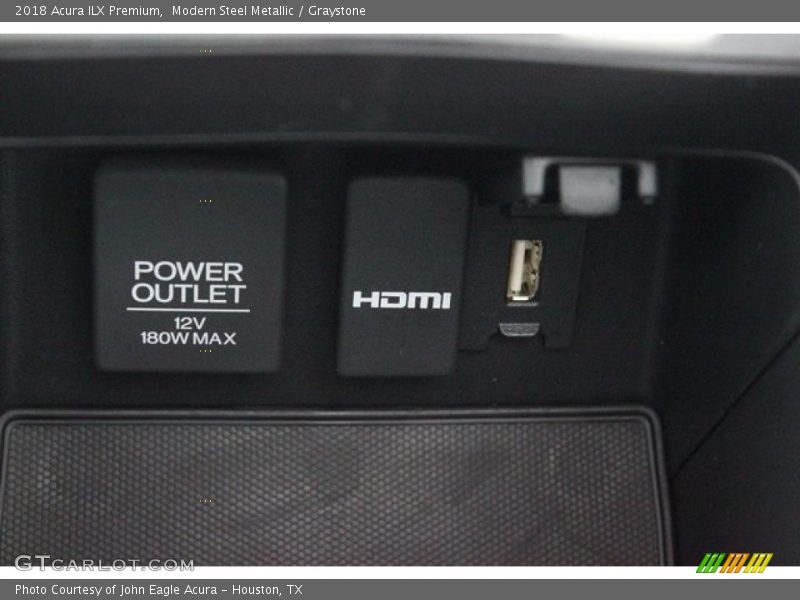 Modern Steel Metallic / Graystone 2018 Acura ILX Premium