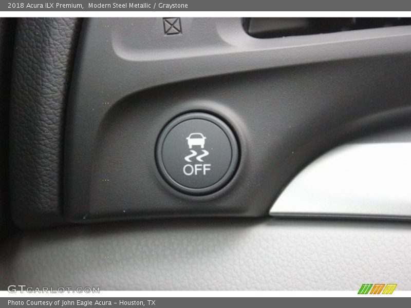 Modern Steel Metallic / Graystone 2018 Acura ILX Premium