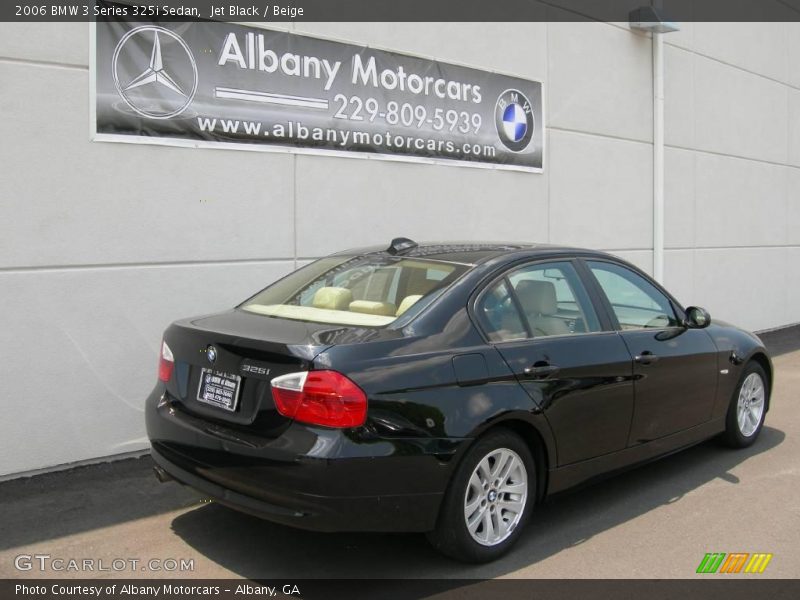 Jet Black / Beige 2006 BMW 3 Series 325i Sedan