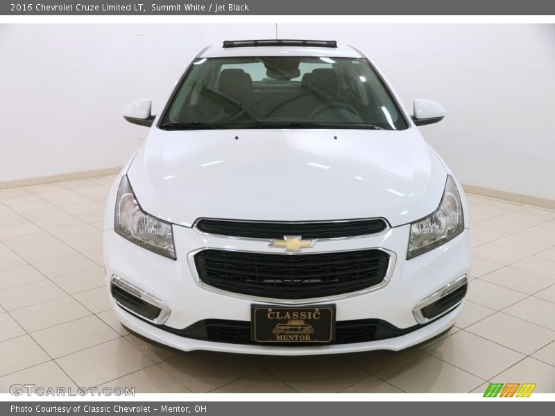 Summit White / Jet Black 2016 Chevrolet Cruze Limited LT