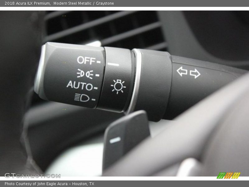 Modern Steel Metallic / Graystone 2018 Acura ILX Premium