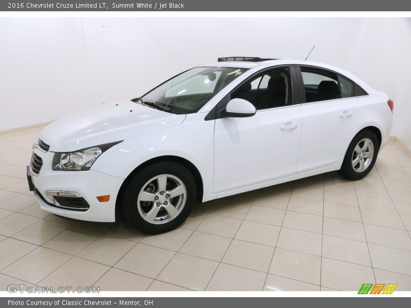 Summit White / Jet Black 2016 Chevrolet Cruze Limited LT
