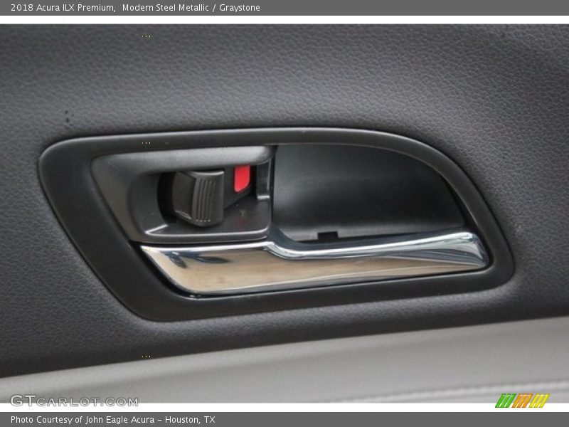 Modern Steel Metallic / Graystone 2018 Acura ILX Premium