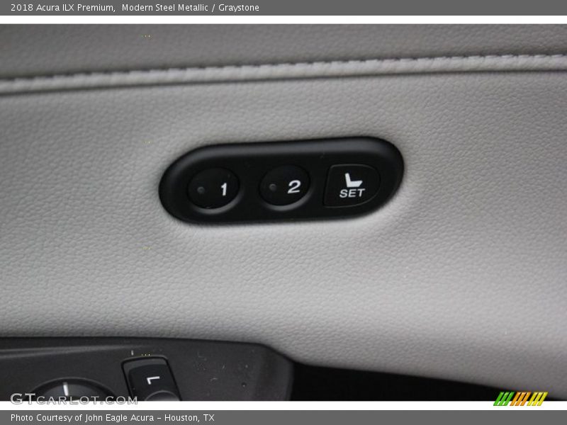 Modern Steel Metallic / Graystone 2018 Acura ILX Premium