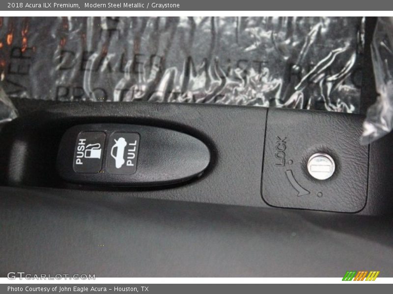Modern Steel Metallic / Graystone 2018 Acura ILX Premium