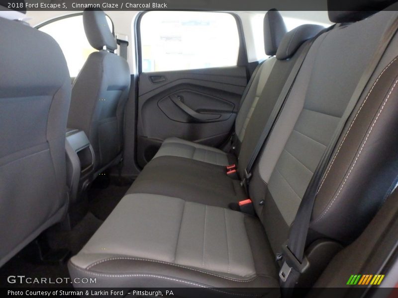 Cinnamon Glaze / Charcoal Black 2018 Ford Escape S