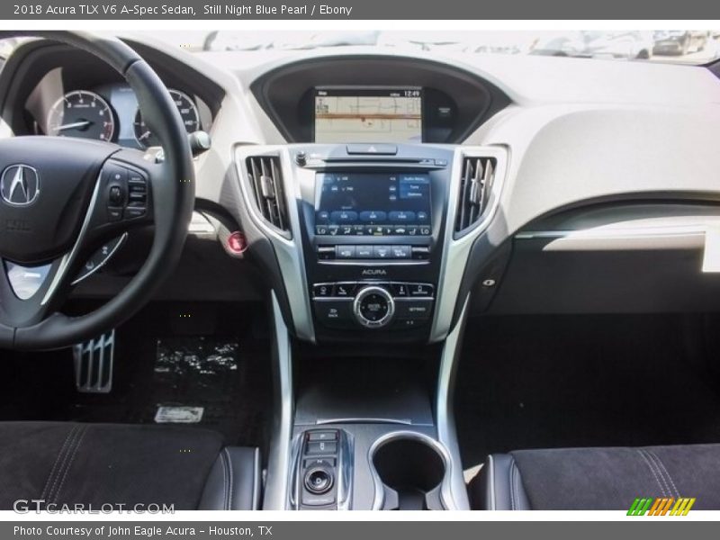 Still Night Blue Pearl / Ebony 2018 Acura TLX V6 A-Spec Sedan