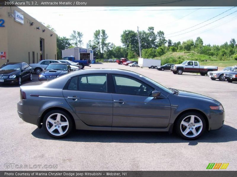 Anthracite Metallic / Ebony 2006 Acura TL 3.2