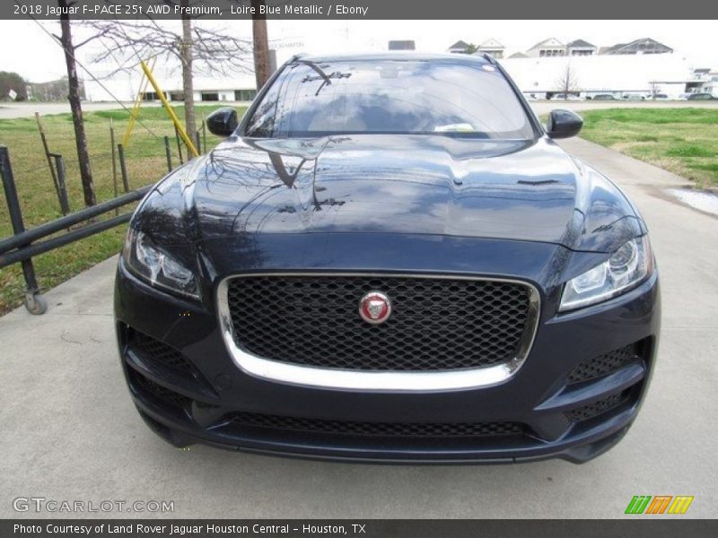 Loire Blue Metallic / Ebony 2018 Jaguar F-PACE 25t AWD Premium