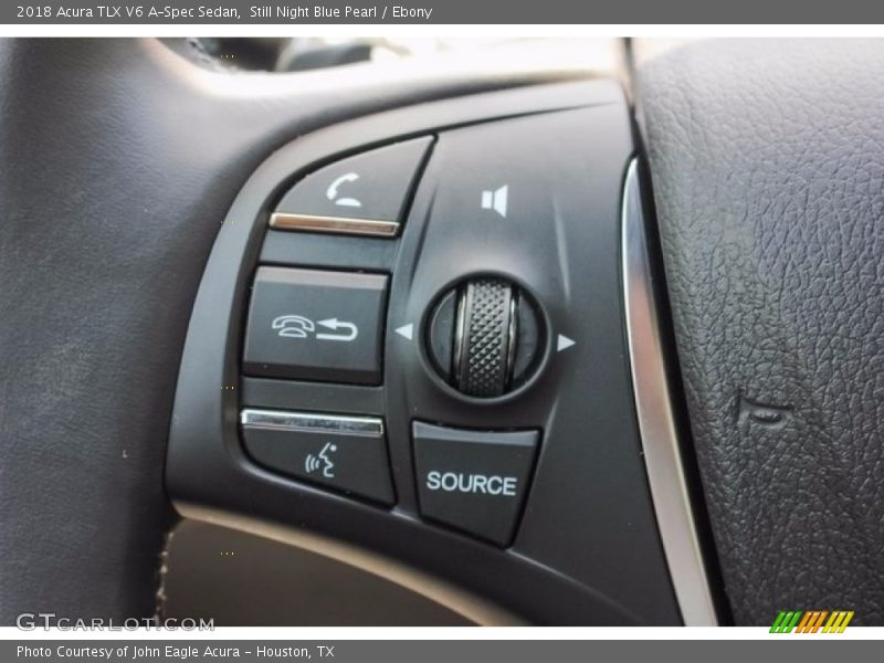 Still Night Blue Pearl / Ebony 2018 Acura TLX V6 A-Spec Sedan