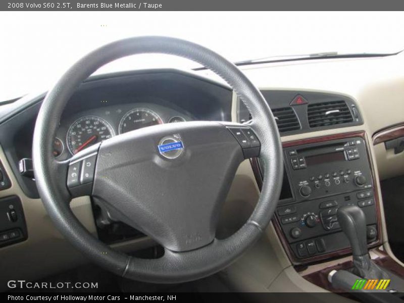 Barents Blue Metallic / Taupe 2008 Volvo S60 2.5T
