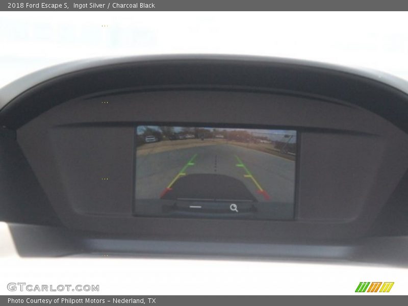 Ingot Silver / Charcoal Black 2018 Ford Escape S