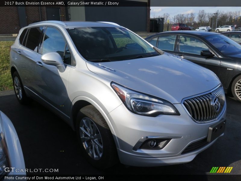 Galaxy Silver Metallic / Ebony 2017 Buick Envision Essence AWD