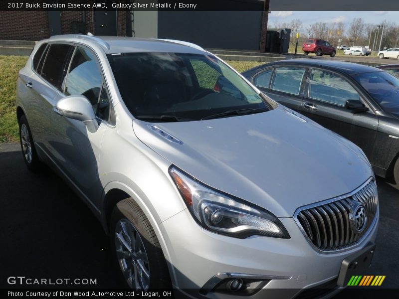 Galaxy Silver Metallic / Ebony 2017 Buick Envision Essence AWD