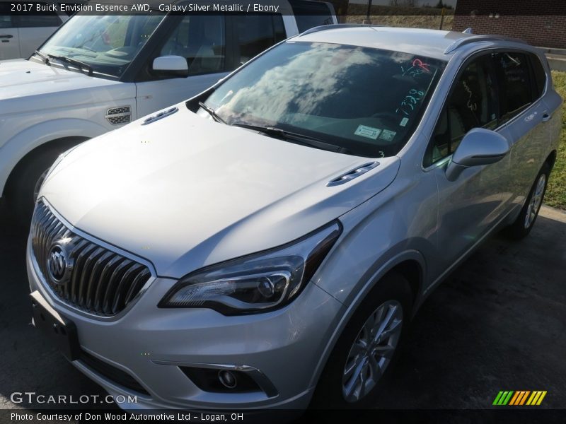Galaxy Silver Metallic / Ebony 2017 Buick Envision Essence AWD