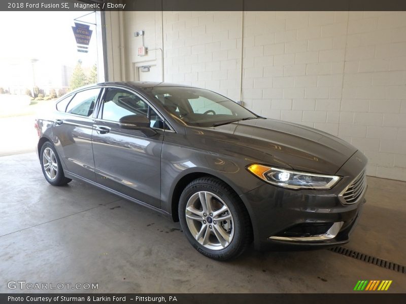 Magnetic / Ebony 2018 Ford Fusion SE