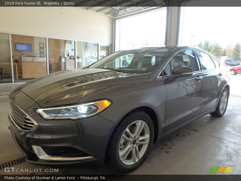 Magnetic / Ebony 2018 Ford Fusion SE