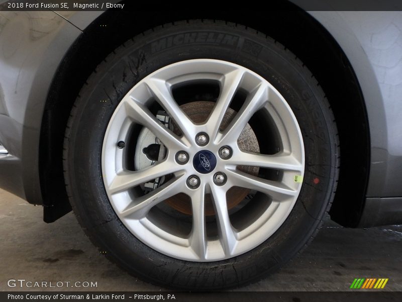 Magnetic / Ebony 2018 Ford Fusion SE