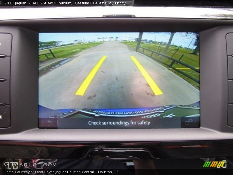 Caesium Blue Metallic / Ebony 2018 Jaguar F-PACE 25t AWD Premium