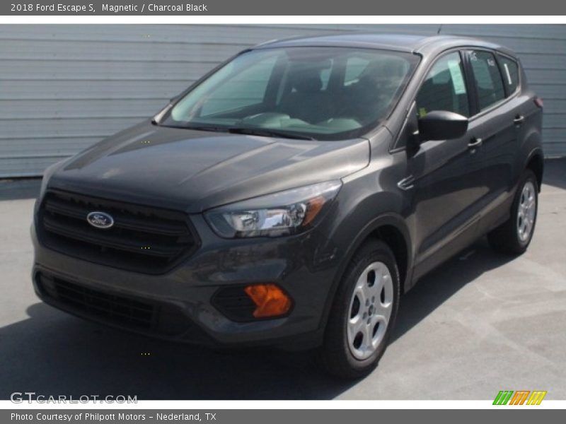 Magnetic / Charcoal Black 2018 Ford Escape S