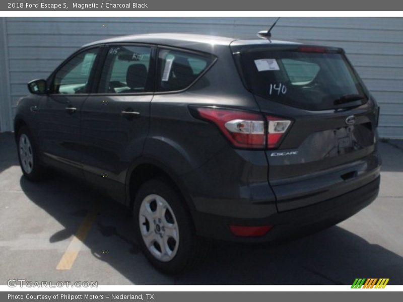 Magnetic / Charcoal Black 2018 Ford Escape S