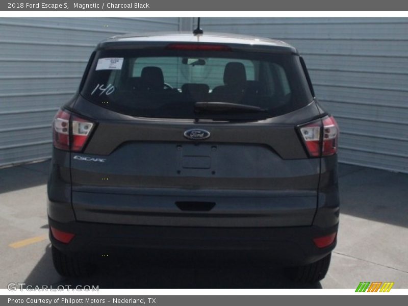 Magnetic / Charcoal Black 2018 Ford Escape S
