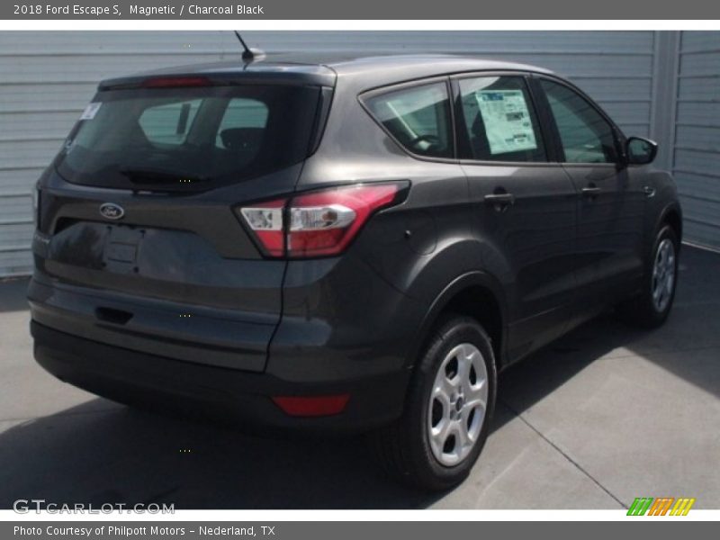 Magnetic / Charcoal Black 2018 Ford Escape S