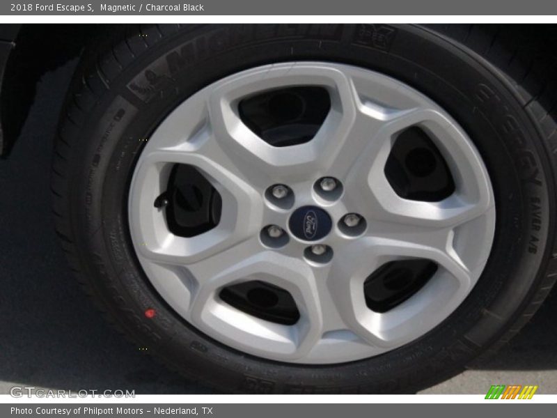 Magnetic / Charcoal Black 2018 Ford Escape S