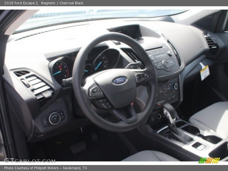 Magnetic / Charcoal Black 2018 Ford Escape S