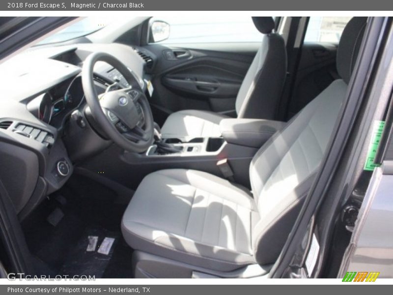 Magnetic / Charcoal Black 2018 Ford Escape S