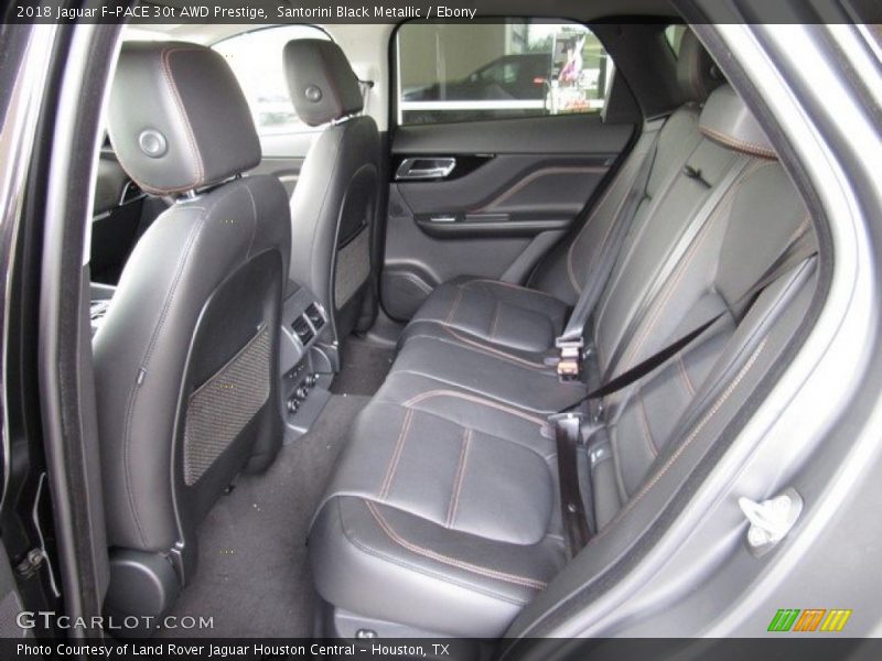 Santorini Black Metallic / Ebony 2018 Jaguar F-PACE 30t AWD Prestige