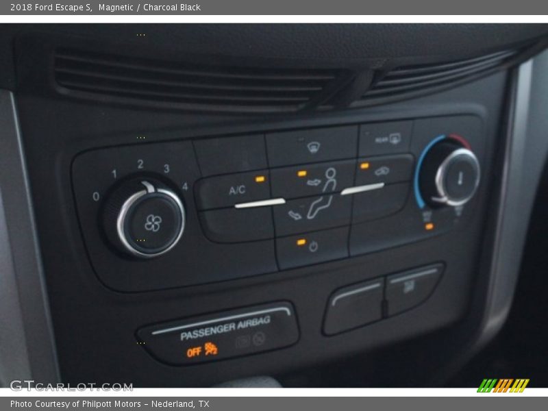 Magnetic / Charcoal Black 2018 Ford Escape S