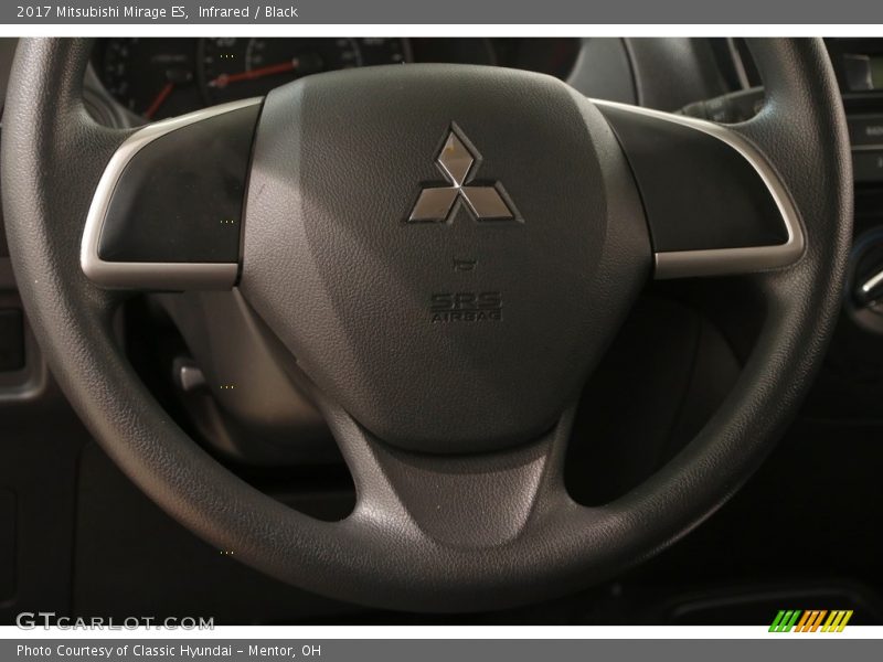 Infrared / Black 2017 Mitsubishi Mirage ES