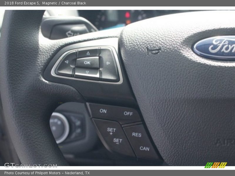 Magnetic / Charcoal Black 2018 Ford Escape S