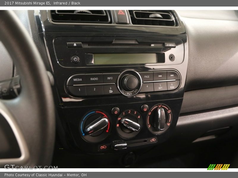 Infrared / Black 2017 Mitsubishi Mirage ES