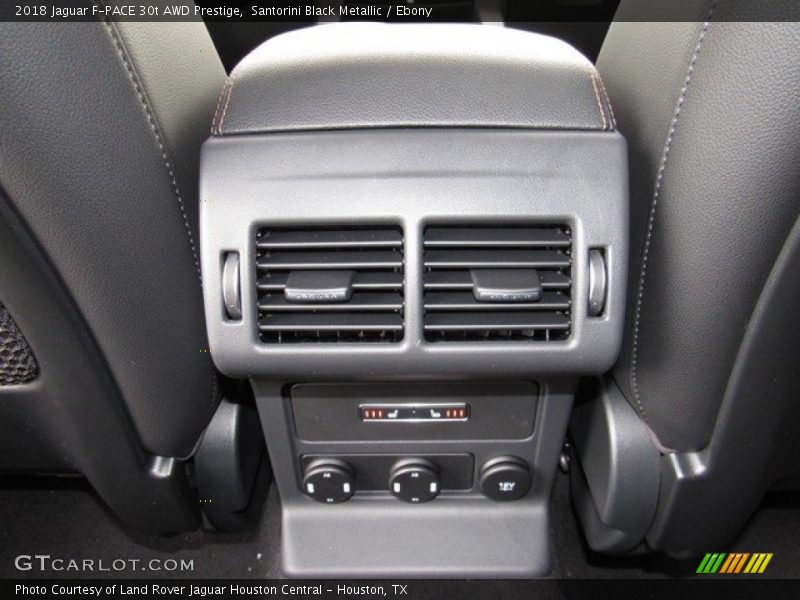 Santorini Black Metallic / Ebony 2018 Jaguar F-PACE 30t AWD Prestige