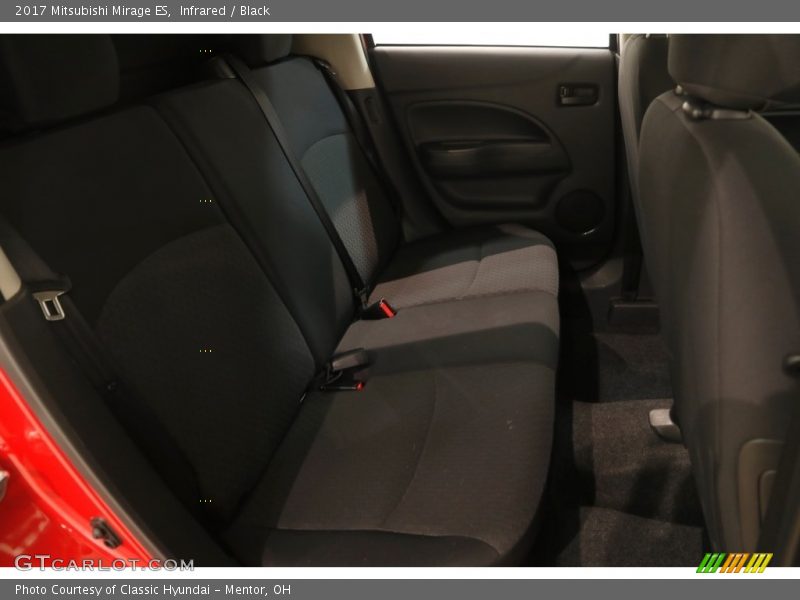 Infrared / Black 2017 Mitsubishi Mirage ES