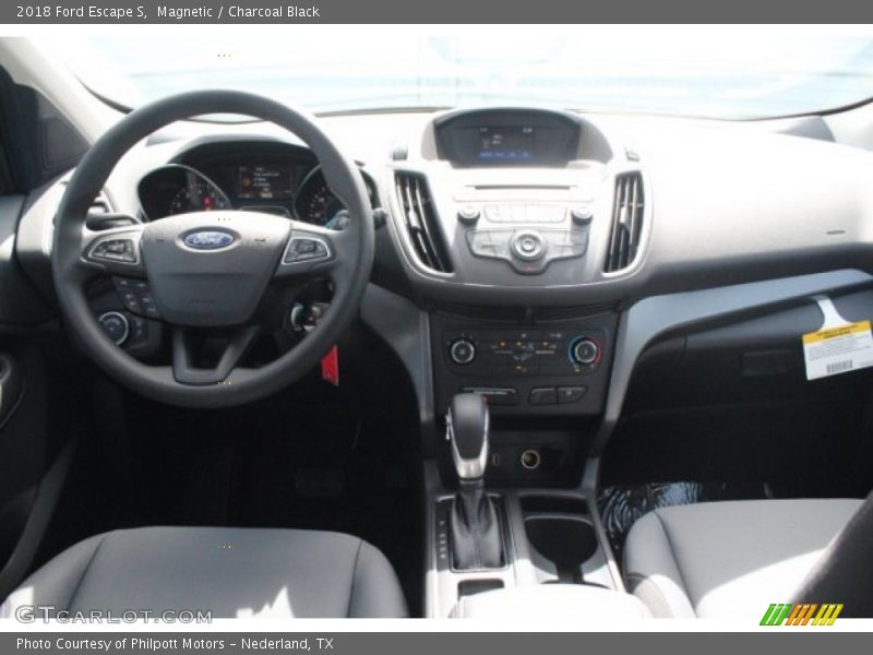Magnetic / Charcoal Black 2018 Ford Escape S