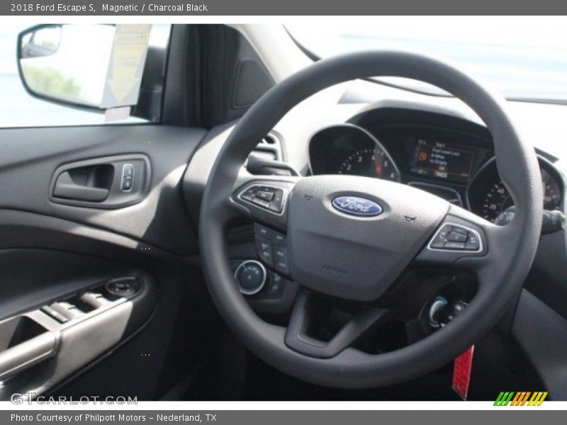 Magnetic / Charcoal Black 2018 Ford Escape S