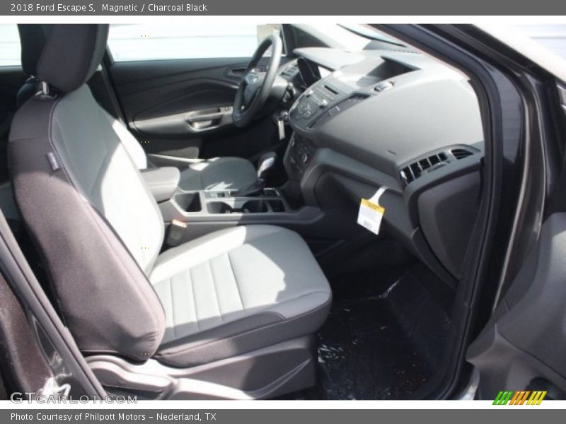 Magnetic / Charcoal Black 2018 Ford Escape S