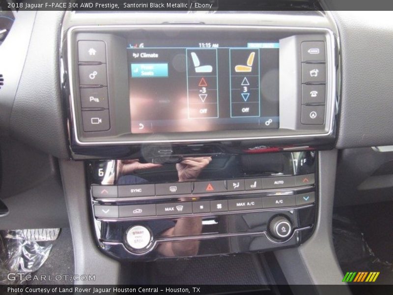 Santorini Black Metallic / Ebony 2018 Jaguar F-PACE 30t AWD Prestige