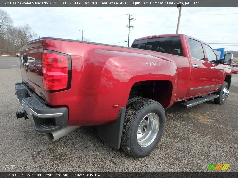 Cajun Red Tintcoat / Dark Ash/Jet Black 2018 Chevrolet Silverado 3500HD LTZ Crew Cab Dual Rear Wheel 4x4