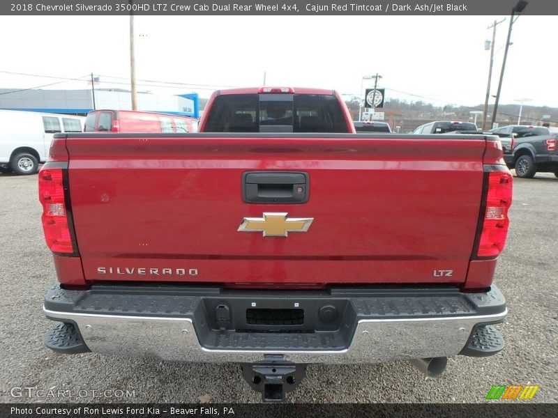 Cajun Red Tintcoat / Dark Ash/Jet Black 2018 Chevrolet Silverado 3500HD LTZ Crew Cab Dual Rear Wheel 4x4
