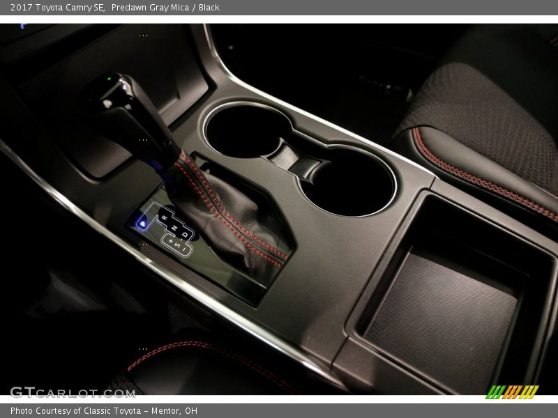 Predawn Gray Mica / Black 2017 Toyota Camry SE